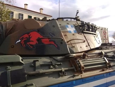 ΓΕΣ: Επετειακό LEO1A5 από την 8η Μηχανοποιημένη Ταξιαρχία στα Γιάννενα για τα 105 χρόνια της απελευθέρωσης (φωτό)